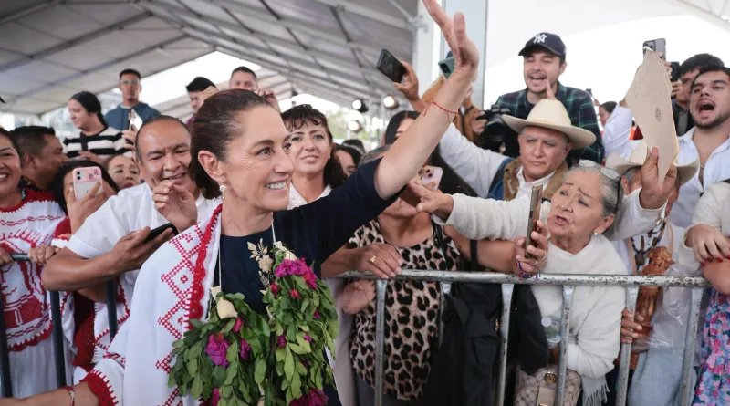 Anuncia Claudia Sheinbaum Reencarpetamiento de Carretera 80