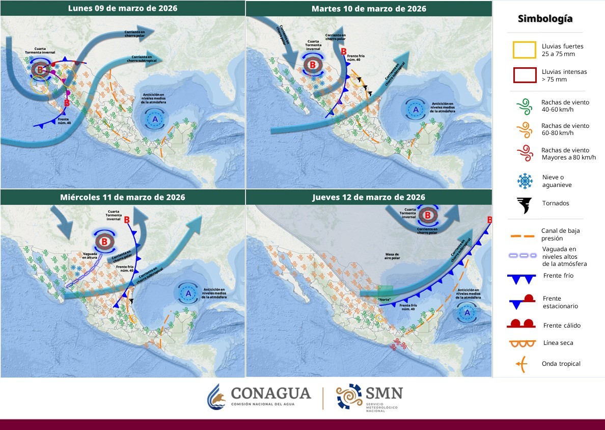 𝐋𝐋𝐔𝐕𝐈𝐀𝐒 𝐅𝐔𝐄𝐑𝐓𝐄𝐒 𝐄𝐍 𝐁𝐀𝐉𝐀 𝐂𝐀𝐋𝐈𝐅𝐎𝐑𝐍𝐈𝐀, 𝐁𝐀𝐉𝐀 𝐂𝐀𝐋𝐈𝐅𝐎𝐑𝐍𝐈𝐀 𝐒𝐔𝐑, 𝐒𝐎𝐍𝐎𝐑𝐀 𝐘 𝐂𝐇𝐈𝐇𝐔𝐀𝐇𝐔𝐀 𝐘 𝐑𝐀𝐂𝐇𝐀𝐒 𝐅𝐔𝐄𝐑𝐓𝐄𝐒 𝐃𝐄 𝐕𝐈𝐄𝐍𝐓𝐎 𝐏𝐎𝐑 𝐄𝐅𝐄𝐂𝐓𝐎𝐒 𝐃𝐄 𝐋𝐀 𝐂𝐔𝐀𝐑𝐓𝐀 𝐓𝐎𝐑𝐌𝐄𝐍𝐓𝐀 𝐈𝐍𝐕𝐄𝐑𝐍𝐀𝐋 𝐃𝐄 𝐋𝐀 𝐓𝐄𝐌𝐏𝐎𝐑𝐀𝐃𝐀 𝐒𝐎𝐁𝐑𝐄 𝐄𝐋 𝐍𝐎𝐑𝐎𝐄𝐒𝐓𝐄 𝐃𝐄 𝐌É𝐗𝐈𝐂𝐎